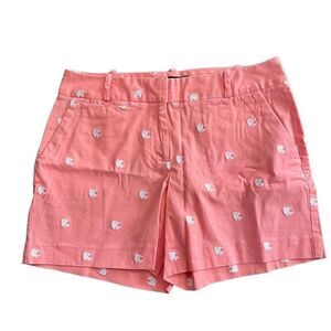 Talbots Fish Embroidered Casual Shorts
